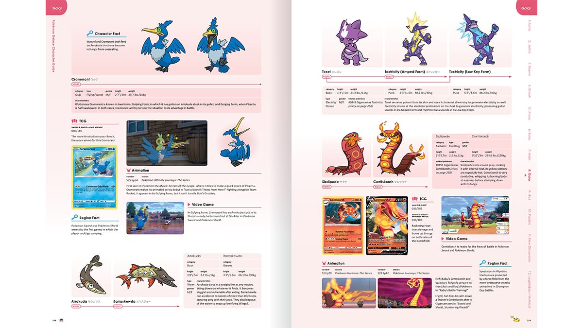 Pokémon™ Deluxe Character Guide Limited Edition Box Set Collection